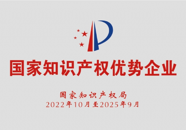 國家知識產權優(yōu)勢企業(yè)